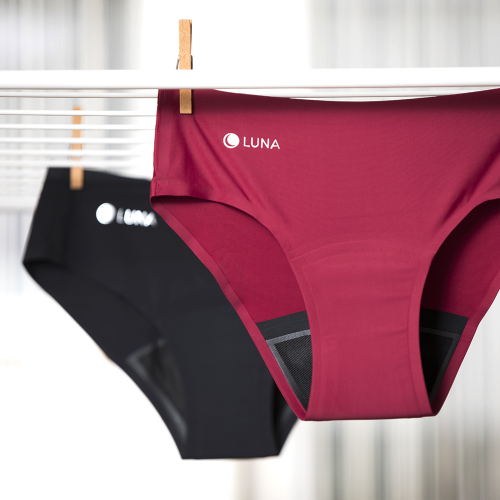 Menstrualne hlačke LUNA+ | Ne puščajo, konec vseh skrbi!