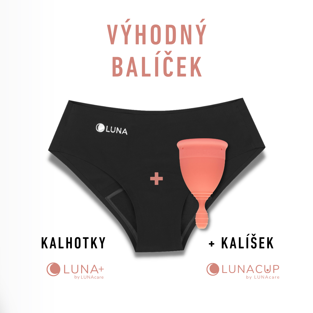 Zvýhodněný balíček kalhotky + kalíšek